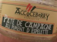 Paté de campagne au piment d'espelette