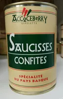 Saucisses confites