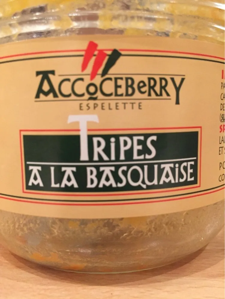 Tripes a la basquaise
