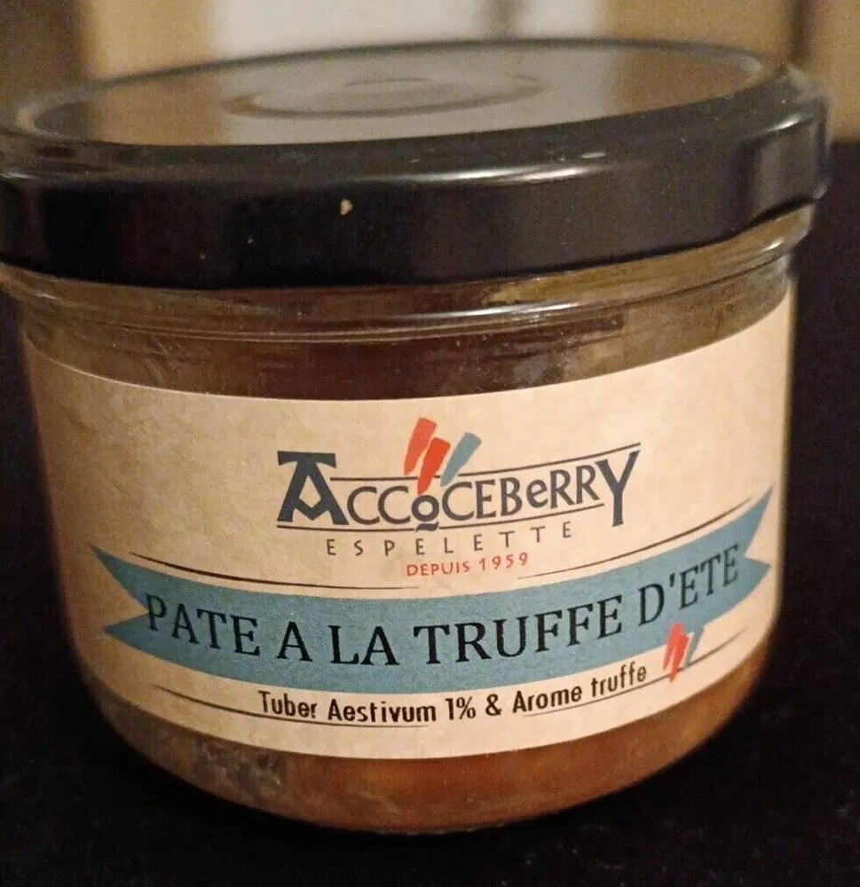 Pâté à la truffe d'été