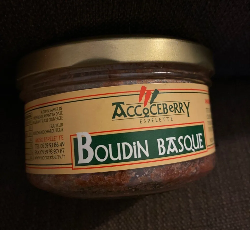 Boudin Basque