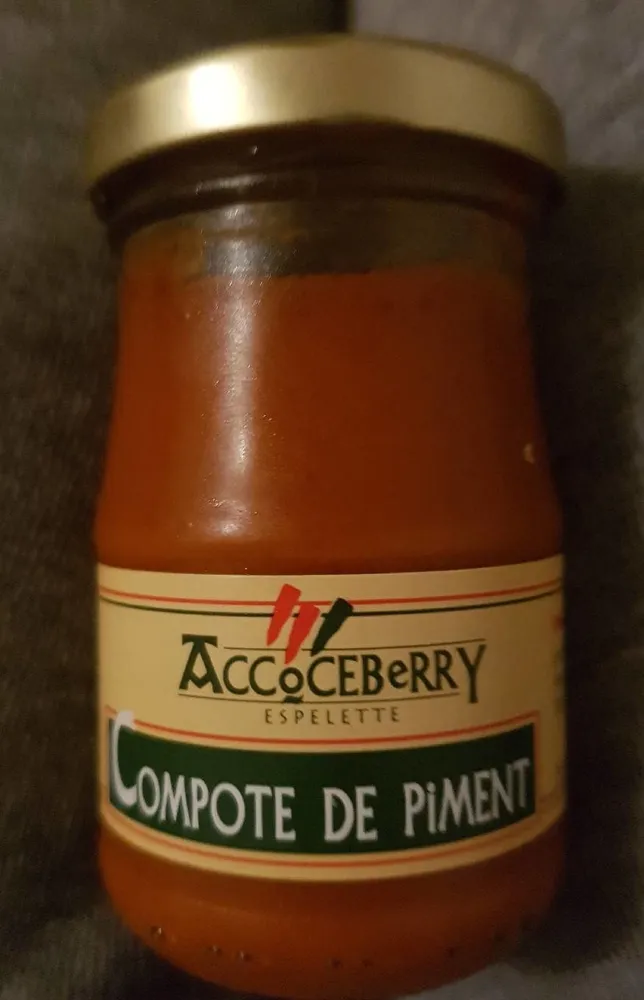 Compote de piment