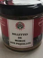Rillettes de morue aux piquillos