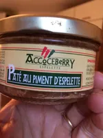 paté au piment d'espelette