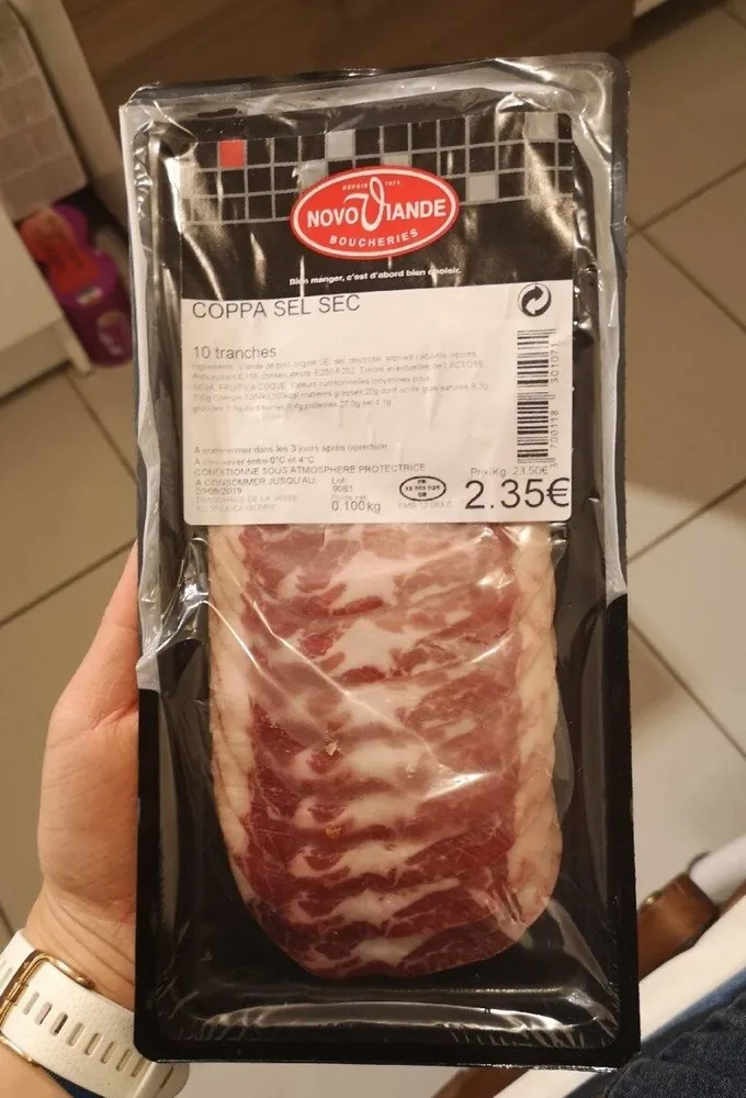 Coppa sel sec