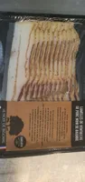 Lamelles de ventreche porc noir de bigorre