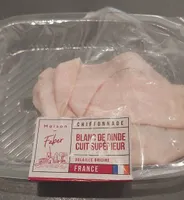 CHIFFONNADE BLANC DE DINDE CUIT SUPÉRIEUR