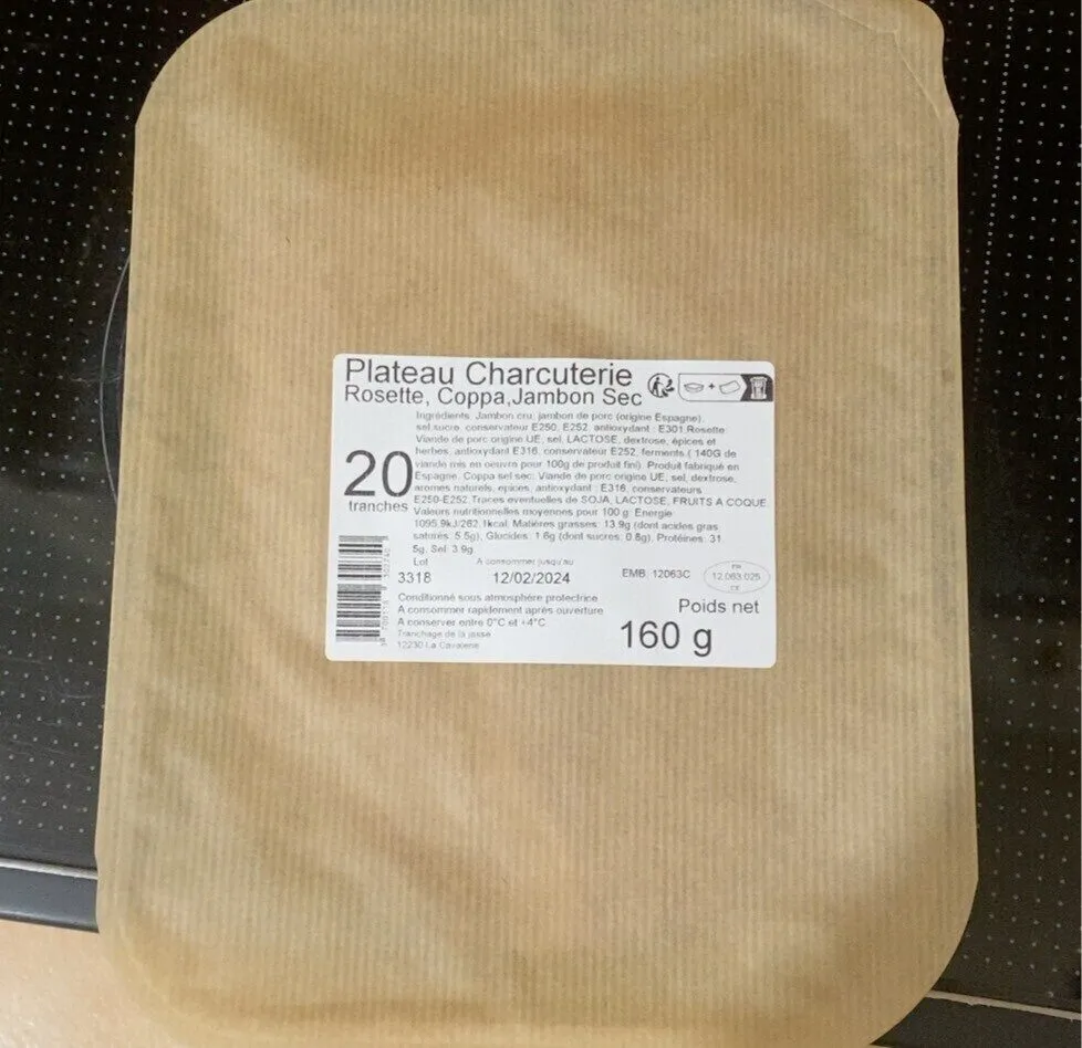 Plateau charcuterie