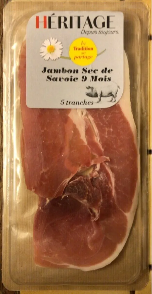 Jambon sec  Savoie 9 mois