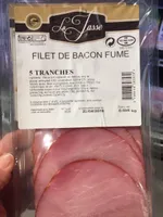 Filet de bacon fumé