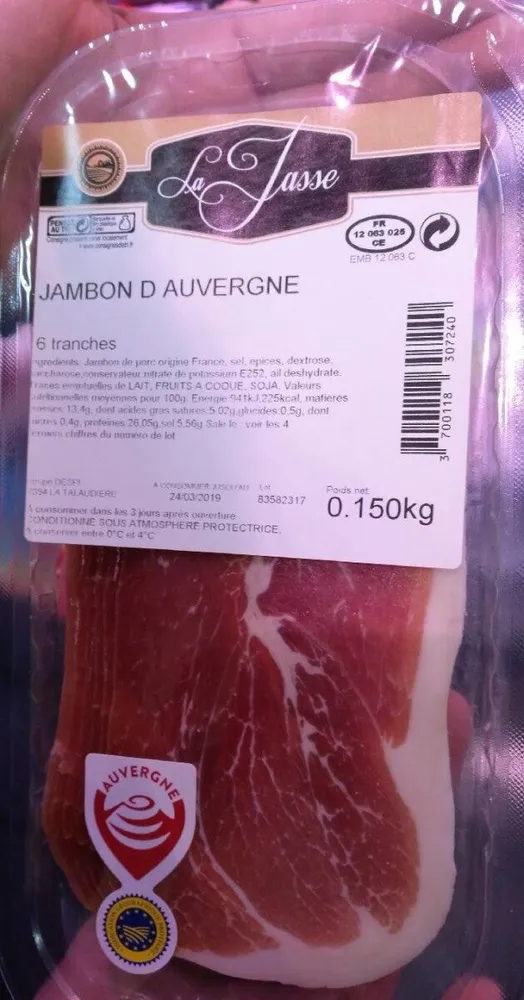 Jambon d'Auvergne