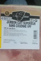 Jambon cuit supérieur