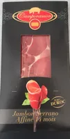 Jambon serrano affiné 14 mois - porc Duroc
