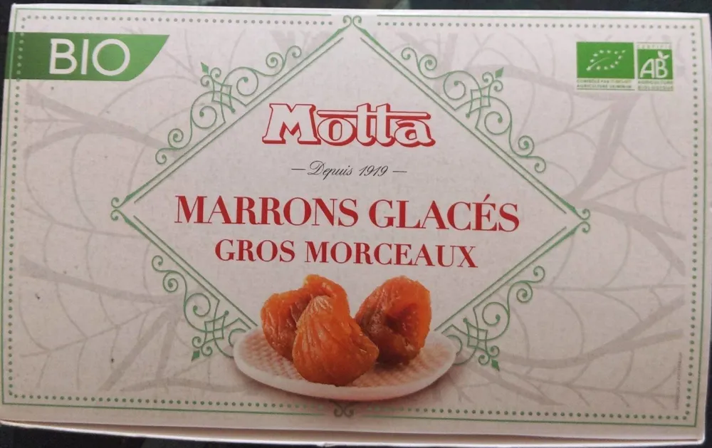 Marrons glacés gros morceaux