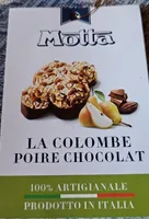 La colombe poire chocolat
