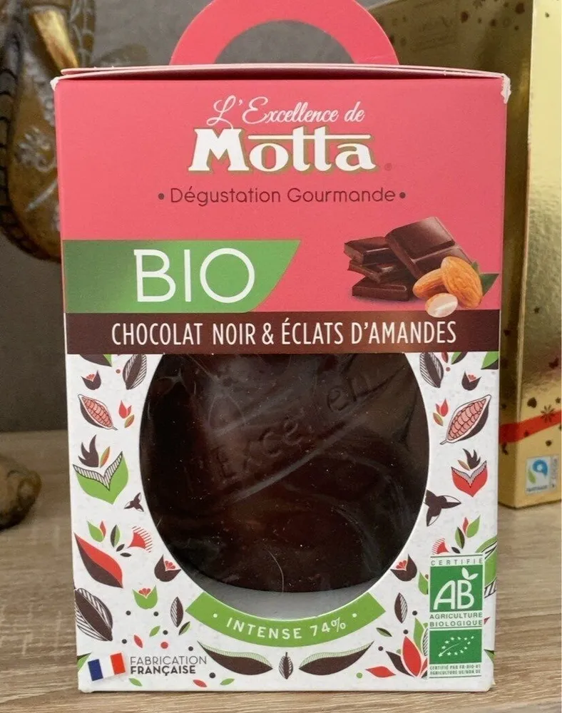 Chocolat noiret eclats d’amandes