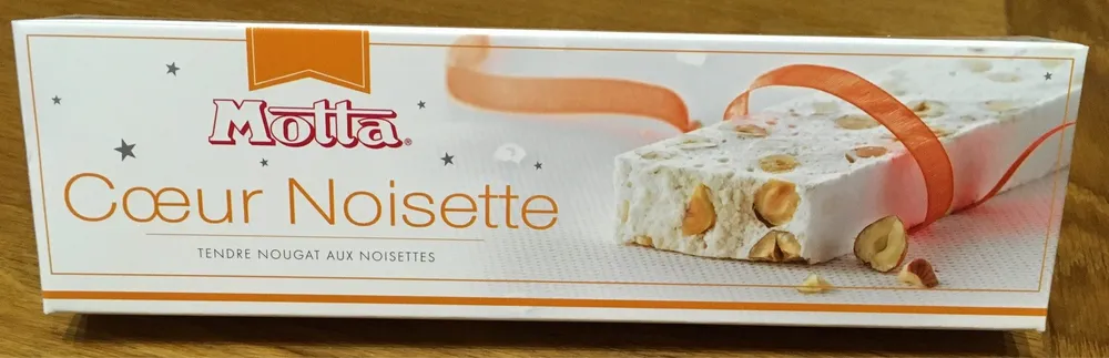 Bar Nougat Coeur Noiset