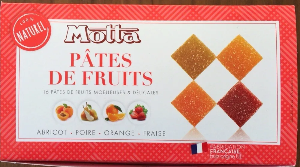 Pates de fruits