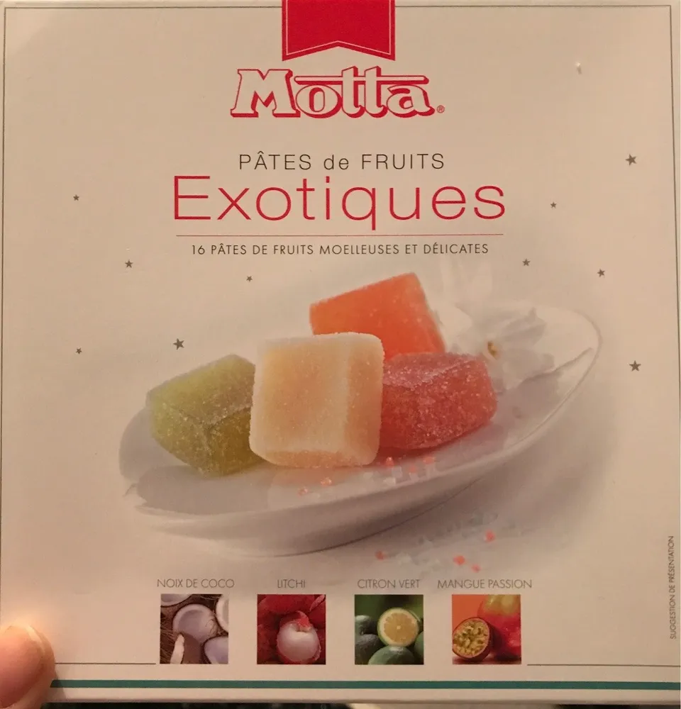 Pâtes de Fruits Exotiques