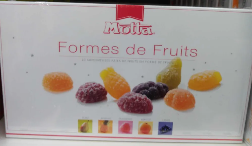 Formes de fruits