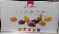 Formes de fruits