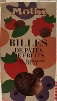 BILLES DE PÂTES DE FRUITS