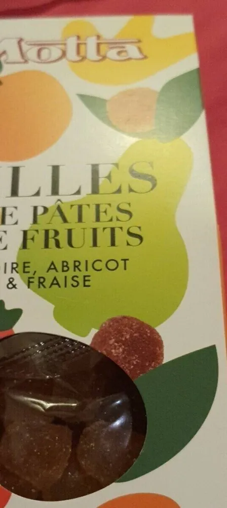 Bille de pates de fruit