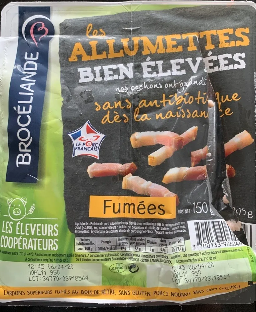 Les allumettes bien elevees