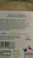 Jambon cuit superieur