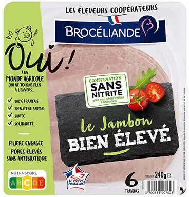 Jambon Bien Élevé 6 tranches