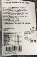 Terrine forestière