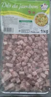 Dés de jambon cuit choix