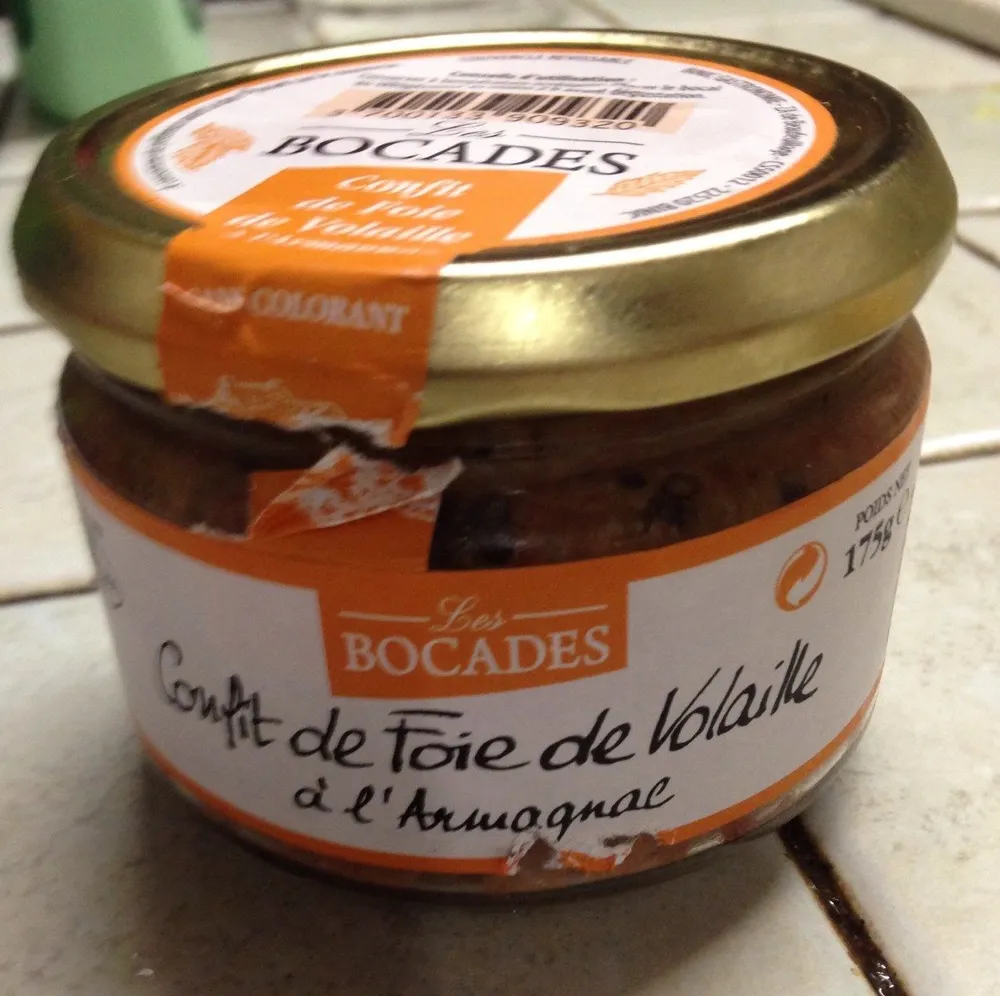 Confit de foie deVolaille à L'armagnac