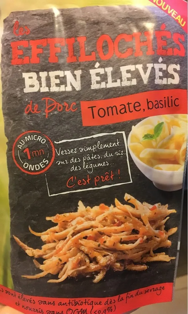 Les effilochés bien élevés de Porc