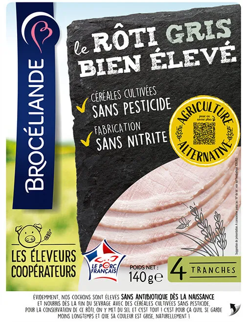 Le rôti Gris Bien Élévé