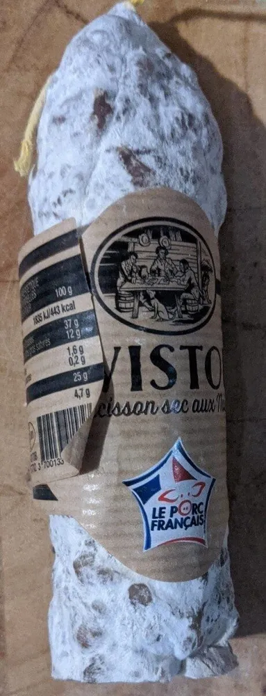 Saucisson sec aux noix