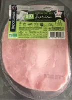 Jambon cuit bio