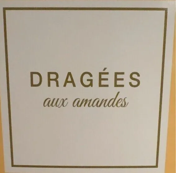 Dragées aux amandes