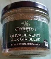 Olivade verte aux girolles