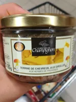 Terrine de chevreuil aux girolles