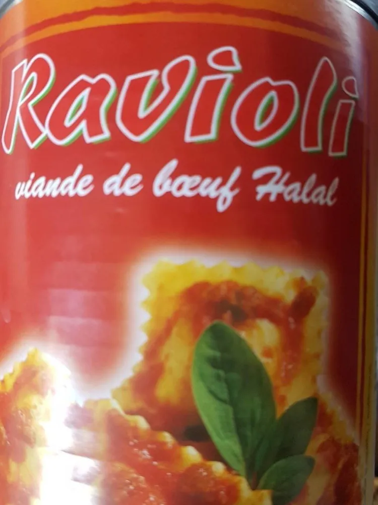 Ravioli viande boeuf halal