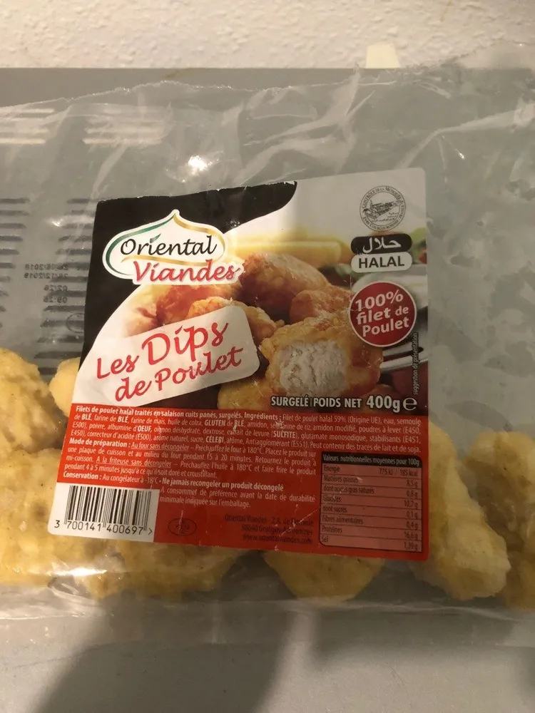 Dips de poulet