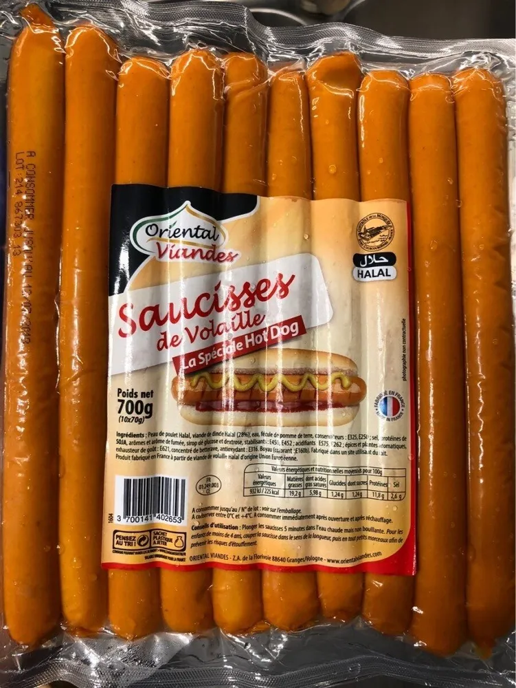 saucisse de volaille