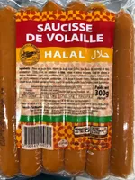 Saucisses de volaille Halal