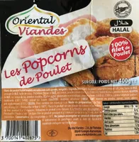 Les popcorns de poulet