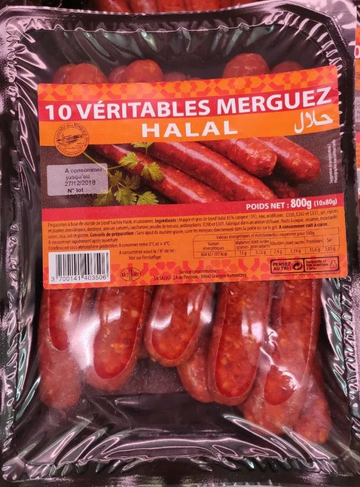 10 veritables merguez