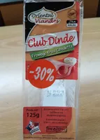 Club dinde fromage frais ciboulette