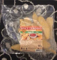 Spicy tenders de poulet halal