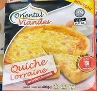 Quiche Lorraine aux lardons de volaille
