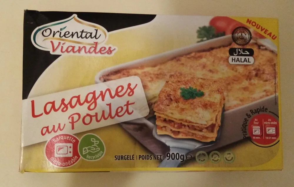 Lasagnes au Poulet